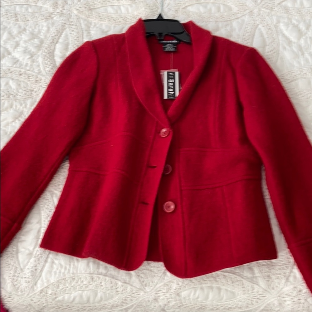 Red jacket never worn